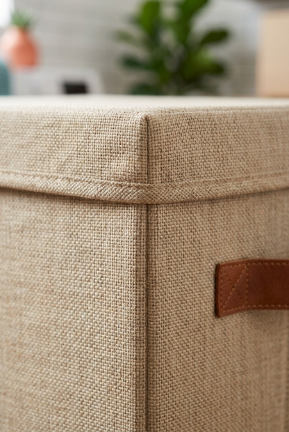 Lidded Foldable Laundry Hamper