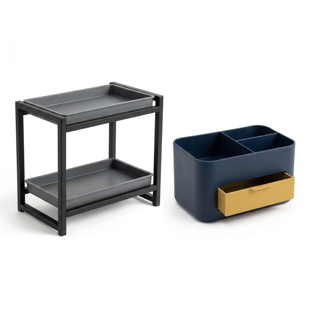 Desk and Vanity Organizer Duo