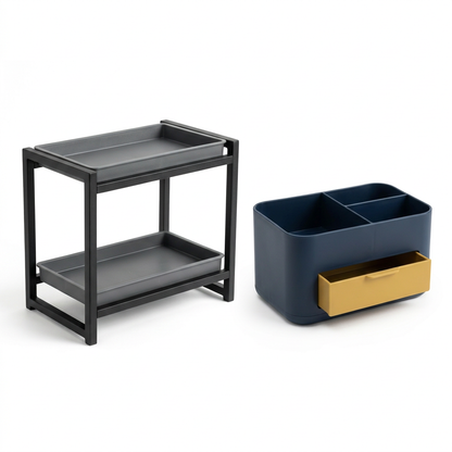 Desk and Vanity Organizer Duo