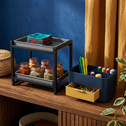 Desk and Vanity Organizer Duo