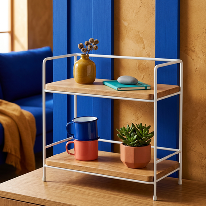 Two-Tier Bathroom Counter Organizer